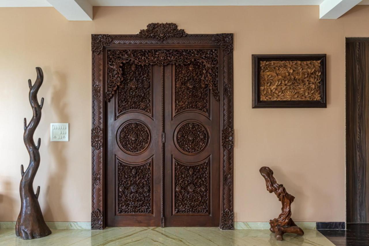 Saffronstays Aura, Alibaug - Luxury Pool Villa With A Game Room And Spacious Lawn Alibág Kültér fotó