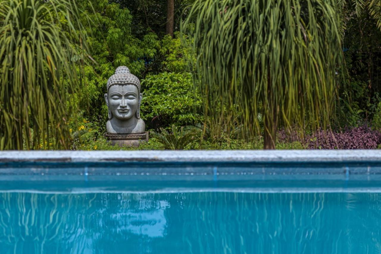 Saffronstays Aura, Alibaug - Luxury Pool Villa With A Game Room And Spacious Lawn Alibág Kültér fotó